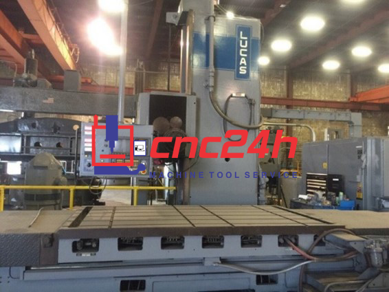 sửa máy cnc fanuc doa ngang lucas