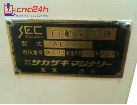 Sửa Chữa Máy Khắc Chữ CNC Sakazaki