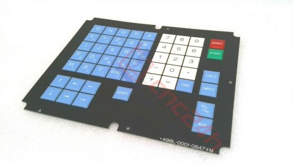 A98L-0001-0647#M - Decal phím bấm Fanuc 15M