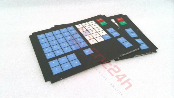 A98L-0001-0647#M - Decal phím bấm Fanuc 15M