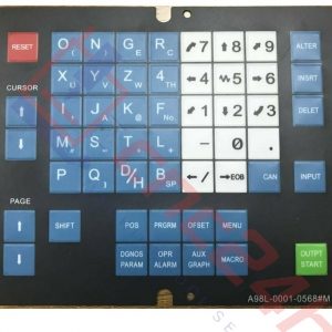A98L-0001-0568#M Bản VN 0.5mm - Decal phím bấm Fanuc 0M