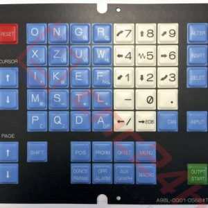 A98L-0001-0568#T Bản VN 0.5mm - Decal phím bấm Fanuc 0T
