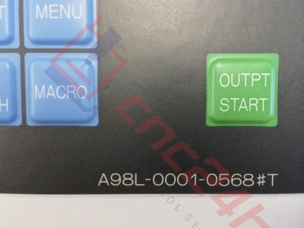 A98L-0001-0568#T Bản VN 0.5mm - Decal phím bấm Fanuc 0T