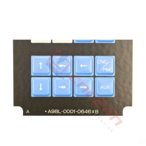 A98L-0001-0646 - Decal phím bấm Fanuc 11M 15M loại dài
