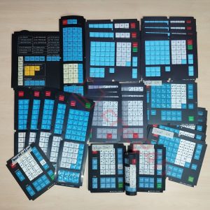 A98L-0001-0646 - Decal phím bấm Fanuc 11M 15M loại dài
