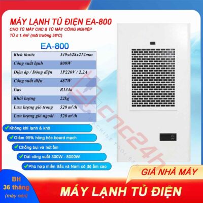 Máy lạnh tủ điện EA-800 800W máy lạnh khô cho máy CNC bền, rẻ, hiệu quả cao Máy lạnh tủ điện EA-800 800W máy lạnh khô cho máy CNC bền, rẻ, hiệu quả cao