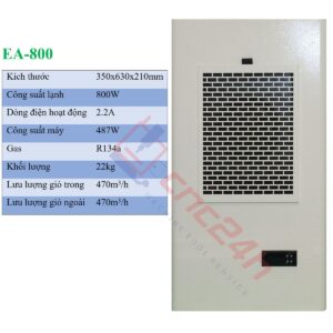 Máy lạnh tủ điện EA-800 800W máy lạnh khô cho máy CNC bền, rẻ, hiệu quả cao