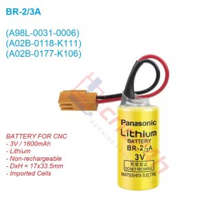PIN LITHIUM PANASONIC BR-2/3A