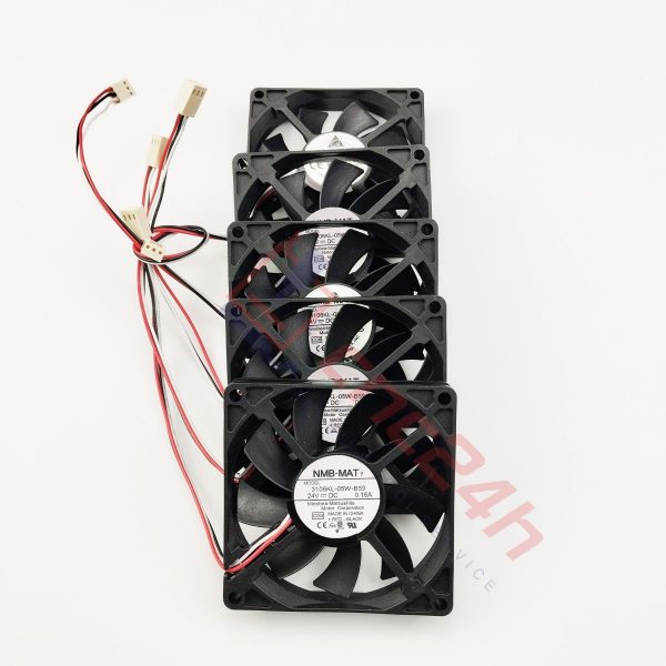Quạt tản nhiệt 3 dây 80x80x15 8015 3106KL-05W-B59 24V 0.16A