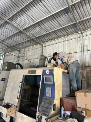 lên điện Fanuc cho máy CNC