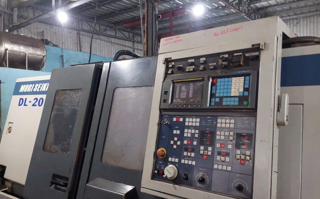 Dàn lạnh máy tiện MORISEIKI báo lỗi