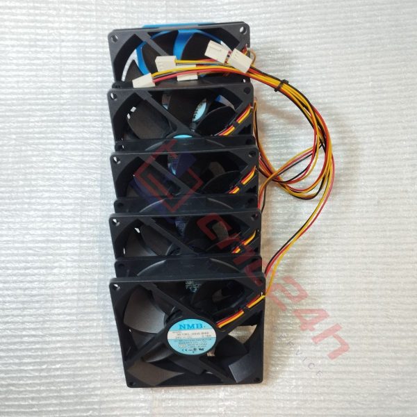 Quạt tản nhiệt 3 dây 92x92x25 NMB 3610KL-05W-B49 24V 0.12A. Lắp cho các Controller Fanuc 16/18/21, Fanuc 16i/18i/21i, driver Fanuc, làm mát các PCB...