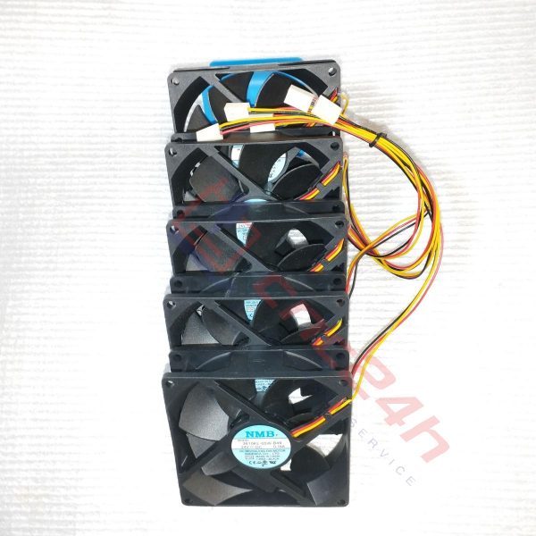 Quạt tản nhiệt 3 dây 92x92x25 NMB 3610KL-05W-B49 24V 0.12A. Lắp cho các Controller Fanuc 16/18/21, Fanuc 16i/18i/21i, driver Fanuc, làm mát các PCB...