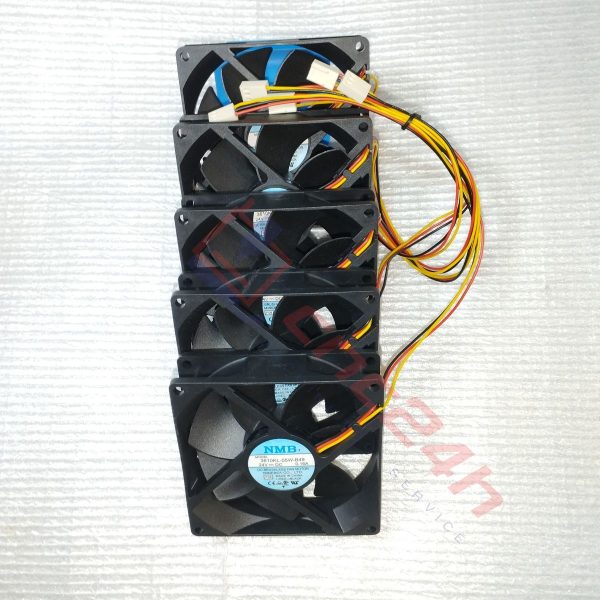 Quạt tản nhiệt 3 dây 92x92x25 NMB 3610KL-05W-B49 24V 0.12A. Lắp cho các Controller Fanuc 16/18/21, Fanuc 16i/18i/21i, driver Fanuc, làm mát các PCB...