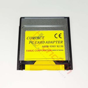 Adapter CF To PCMCIA Fanuc chính hãng, chất lượng cao. Một đầu adapter cắm thẻ CF vào, đầu còn lại cắm vào máy CNC để rút / nạp dữ liệu.