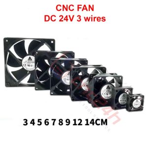 Quạt tản nhiệt CNC 3 dây - Quạt tản nhiệt 3 dây cho máy CNC Fanuc - 60x60x15mm 6015