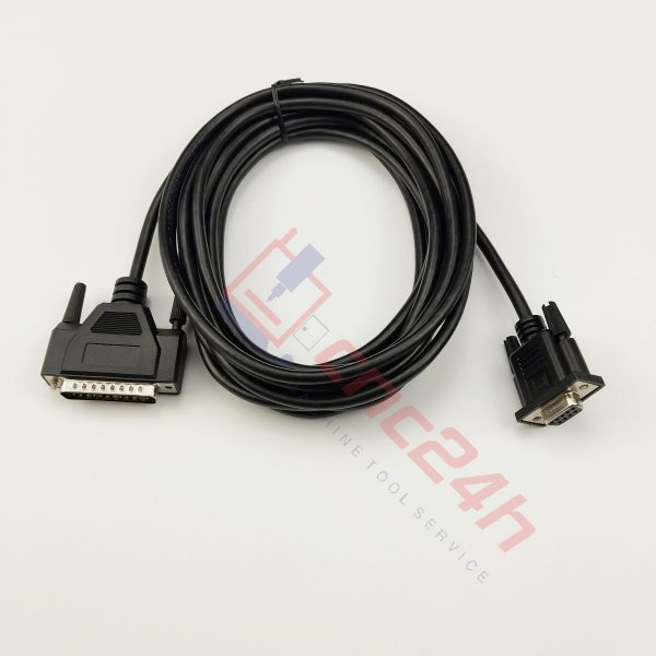 Cáp DNC RS232 (cáp CNC - DB9F to DB25M) - đúc nguyên khối - hàn máy tự động - chuẩn công nghiệp - không cần driver - Dành cho CNC Fanuc/Mitsubishi...