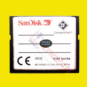 Combo Thẻ CF Sandisk cho máy CNC, gồm: 01 thẻ nhớ CF Sandisk công nghiệp (dung lượng tùy chọn), 01 đầu đọc CF USB, 01 adapter CF to PCMCIA của Sandisk.