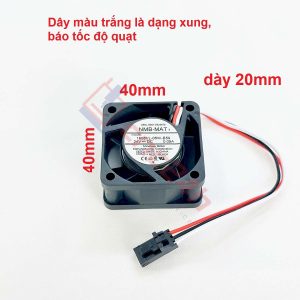 Quạt tản nhiệt 3 dây 40x40x20 4020 SanyoDenki 109P0424H6D03 24V 0.07A. Lắp cho các Controller Fanuc 16/18/21, Fanuc 16i/18i/21i, driver Fanuc