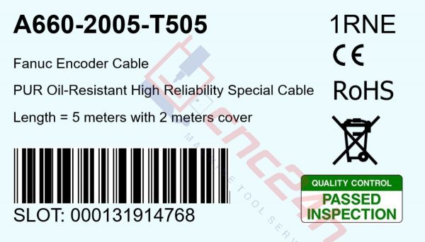 CÁP ENCODER FANUC SERVO ALPHA-I BETA-I SERIES - MỀM DẺO, CHỊU UỐN XOẮN, CHỐNG MÀI MÒN, KHÓ RÁCH, CHUYÊN DÙNG CHO CHUYỂN ĐỘNG LIÊN TỤC