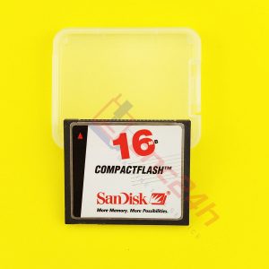 Thẻ CF Sandisk cho máy CNC, model: SDCFB và SDCFJ, tốc độ 133x, dung lượng: 8MB /16MB /32MB /64MB /128MB /256MB /512MB /1GB /2GB... R 20MB/s W 16MB/s