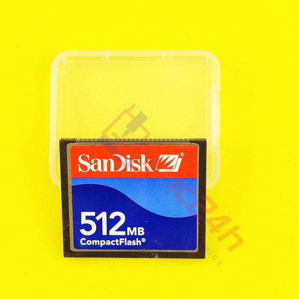 Thẻ CF Sandisk cho máy CNC, model: SDCFB và SDCFJ, tốc độ 133x, dung lượng: 8MB /16MB /32MB /64MB /128MB /256MB /512MB /1GB /2GB... R 20MB/s W 16MB/s