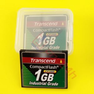 Thẻ CF Transcend cho máy CNC, model CF200I, 200x, chuẩn công nghiệp, dung lượng: 256MB / 512MB / 1GB / 2GB / 4GB / 8GB Read 30MB/s - Write 10MB/s. Hàng mới 100%.