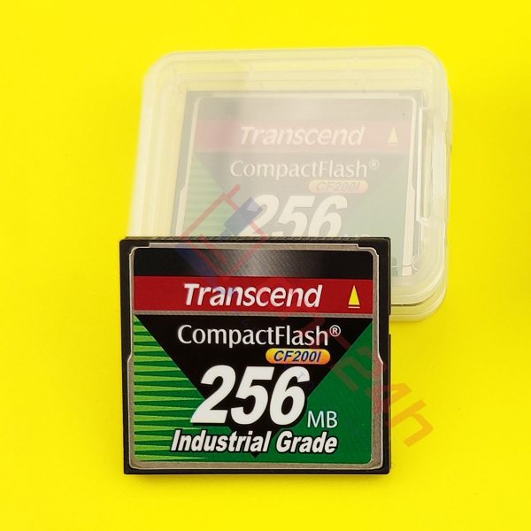 Thẻ CF Transcend cho máy CNC, model CF200I, 200x, chuẩn công nghiệp, dung lượng: 256MB / 512MB / 1GB / 2GB / 4GB / 8GB Read 30MB/s - Write 10MB/s. Hàng mới 100%.