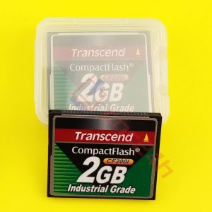 Thẻ CF Transcend cho máy CNC, model CF200I, 200x, chuẩn công nghiệp, dung lượng: 256MB / 512MB / 1GB / 2GB / 4GB / 8GB Read 30MB/s - Write 10MB/s. Hàng mới 100%.