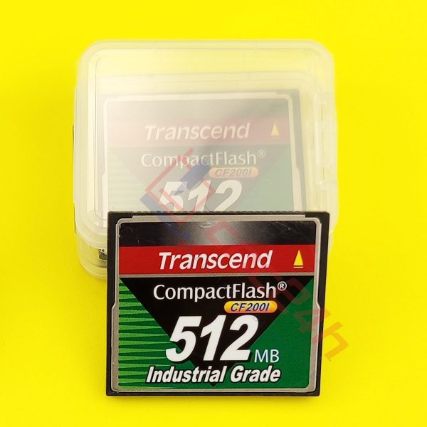 Thẻ CF Transcend cho máy CNC, model CF200I, 200x, chuẩn công nghiệp, dung lượng: 256MB / 512MB / 1GB / 2GB / 4GB / 8GB Read 30MB/s - Write 10MB/s. Hàng mới 100%.