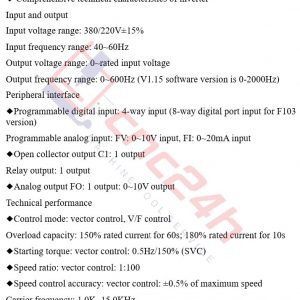 Biến tần YSD EA200 - Dùng cho máy CNC và các dây chuyền sản xuất công nghiệp.