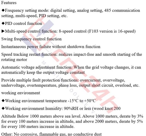 Biến tần YSD EA200 - Dùng cho máy CNC và các dây chuyền sản xuất công nghiệp.