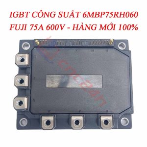 6MBP75RH060 là module IGBT công suất có dòng định mức 75A, điện áp 600V, với khả năng chịu tải ổn định và hiệu suất chuyển mạch cao. Sản phẩm được ứng dụng rộng rãi trong máy cnc, công nghiệp,...