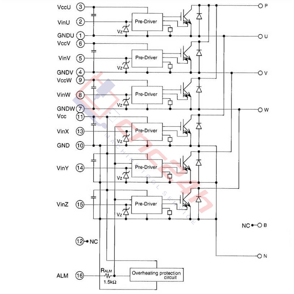 6MBP75RH060 -6 6MBP75RH060 là module IGBT công suất có dòng định mức 75A, điện áp 600V, với khả năng chịu tải ổn định và hiệu suất chuyển mạch cao. Sản phẩm được ứng dụng rộng rãi trong máy cnc, công nghiệp,...