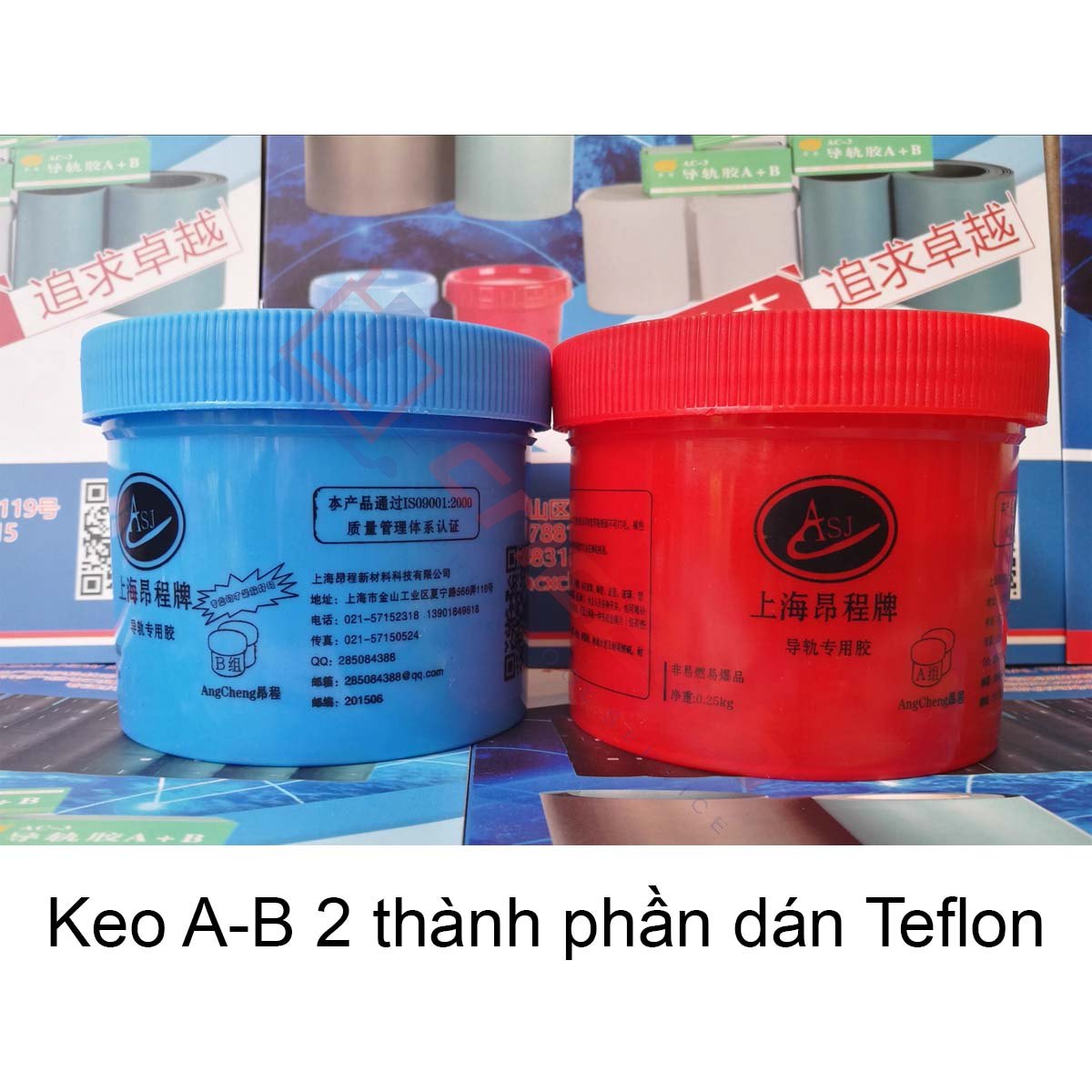Teflon 6 Keo dán teflon Shanghai Angcheng