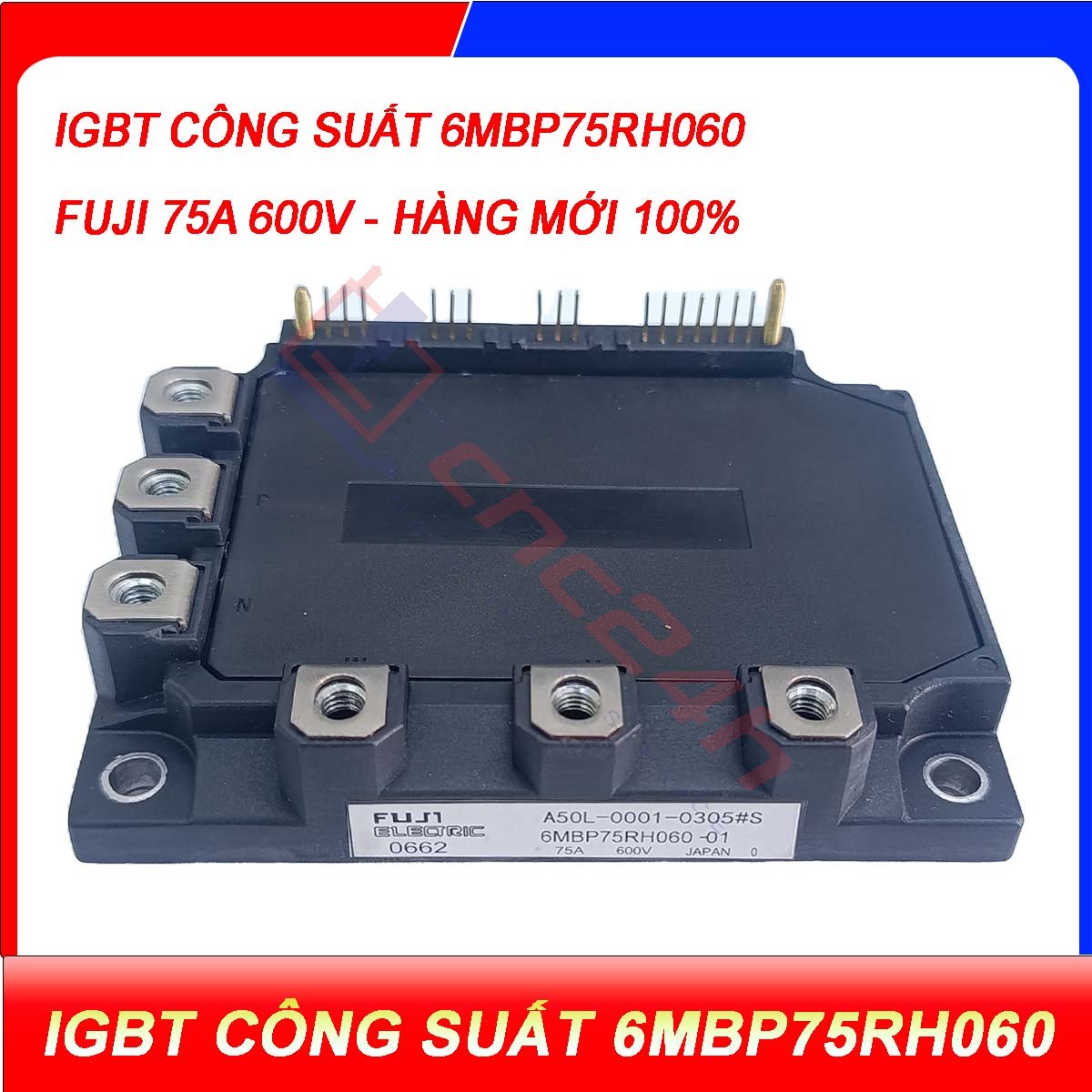6MBP75RH060 -7 6MBP75RH060 là module IGBT công suất có dòng định mức 75A