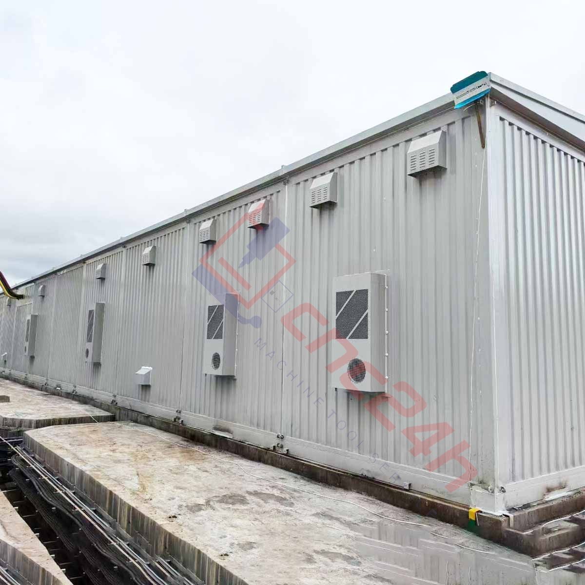 WEA2500-WEA5000-WEA8000 - htt4 Máy lạnh tủ điện ngoài trời WEA-5000 5000W có độ chống thấm cao, sử dụng ngoài trời hoặc xưởng có độ ẩm cao, làm mát nhanh và chịu nhiệt độ cao.