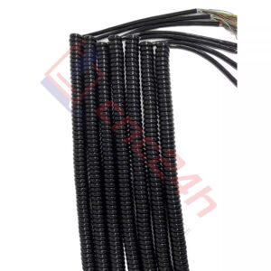 Cáp xoắn lò xo tay quay phát xung CNC – vỏ PU chống dầu cháy, lõi đồng mềm, dài 4-10m. Đàn hồi tốt, chống đứt gãy, bền bỉ. Dùng cho MPG, encoder.