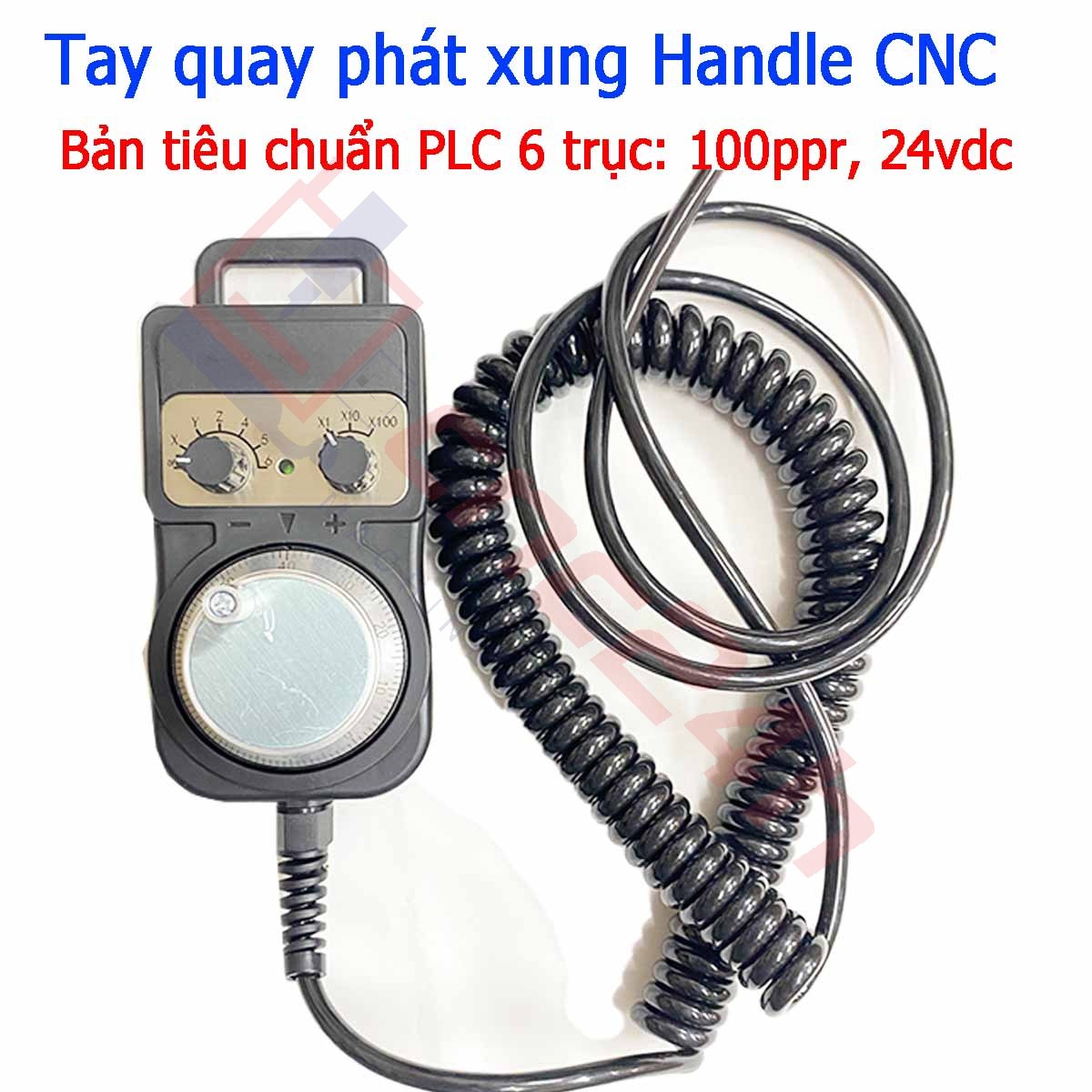 TQPX PLC 6 trục - TC_TT Tay quay phát xung handle (handwheel) dùng cho các máy CNC Fanuc 3, 6, 10/11, 0, 15, 16/18/21, 16i/18i/21i, 0i, 30i, 31i, 32i,… hàng mới 100%