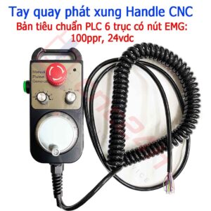 Tay quay phát xung handle (handwheel) dùng cho các máy CNC Fanuc 3, 6, 10/11, 0, 15, 16/18/21, 16i/18i/21i, 0i, 30i, 31i, 32i,… hàng mới 100%